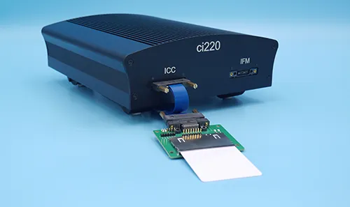 ci220 high-speed ISO 7816 contact smart-card test system