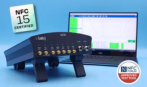 ci230 — NFC / contactless RF test