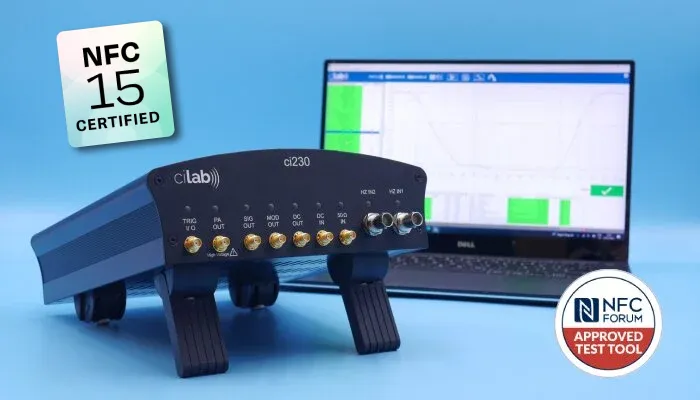 ci230 — NFC / contactless RF test